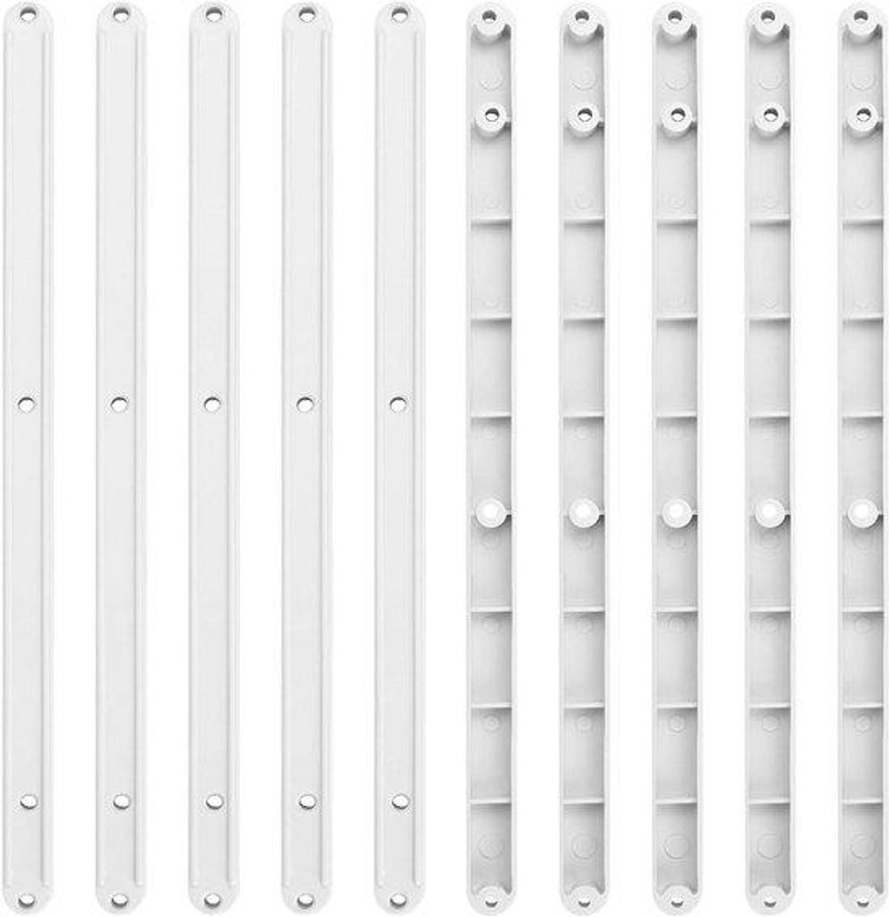 Plastikowe prowadnice do drabinek 295 mm, 5 zestawów/10 Zdjęcie produktu 