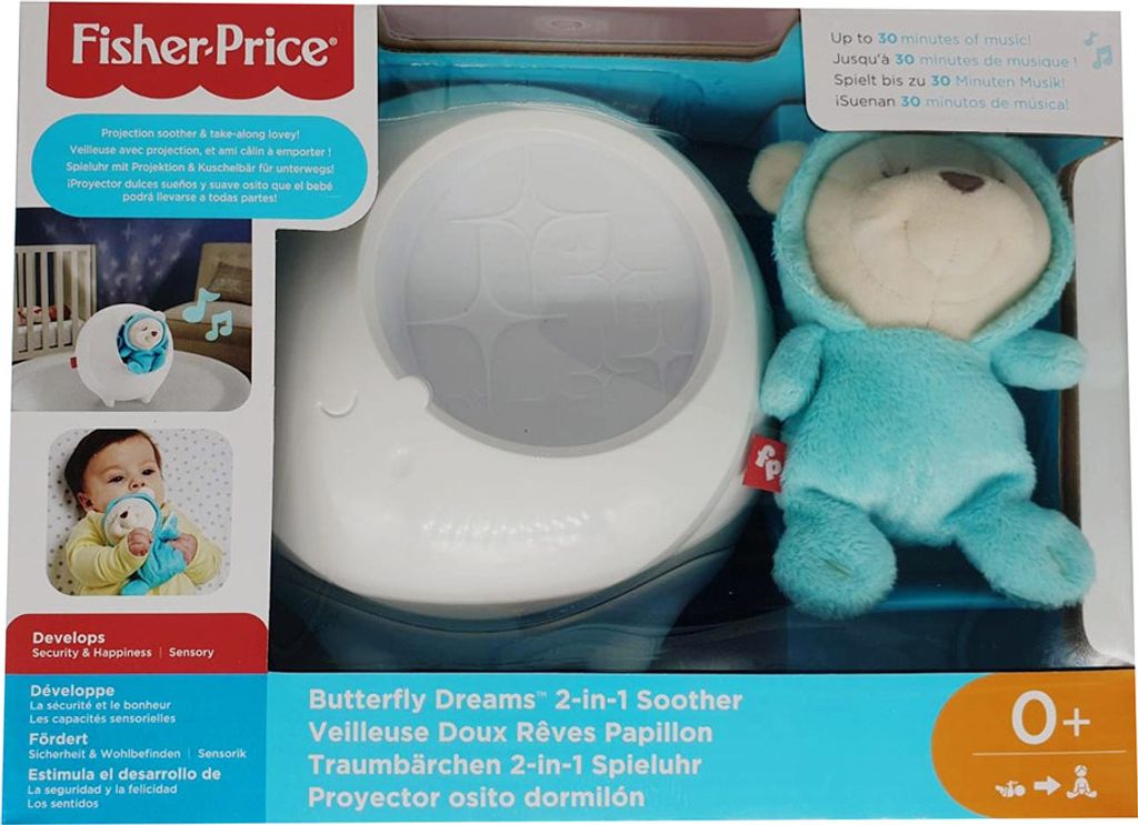 Fisher-Price Orso da sogno 2 in 1 carillon Immagine del prodotto 