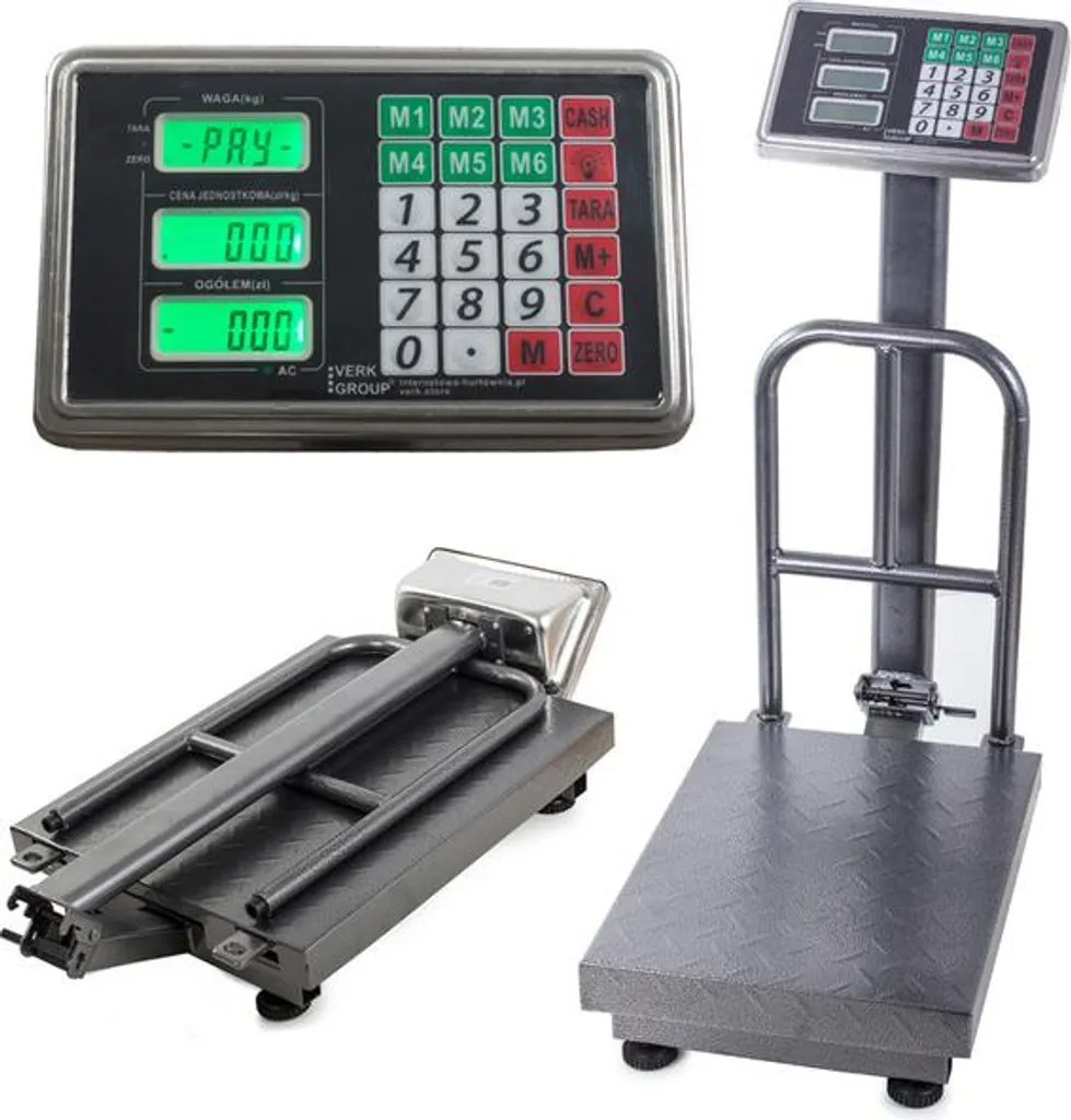 Verk 17109 Balance de Pont Digitale Pliante 100kg Précision 20g
