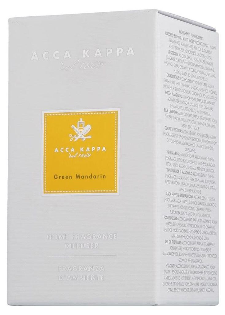 Acca Kappa Green Mandarin Raumduft Diffusor 250 ml Produktbild 