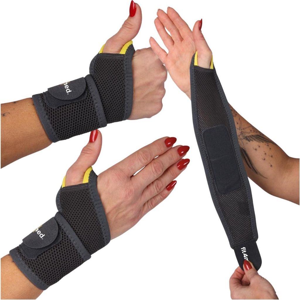 FIT4MED | Supporto per polso - Grigio scuro - 42 Cm - Immagine del prodotto 