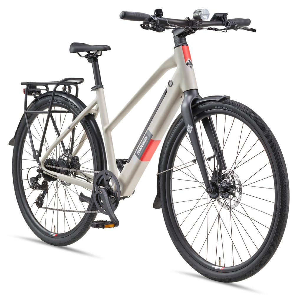 Telefunken Urban E-Bike Damen UH210 28 Zoll Hinterradmotor Produktbild 