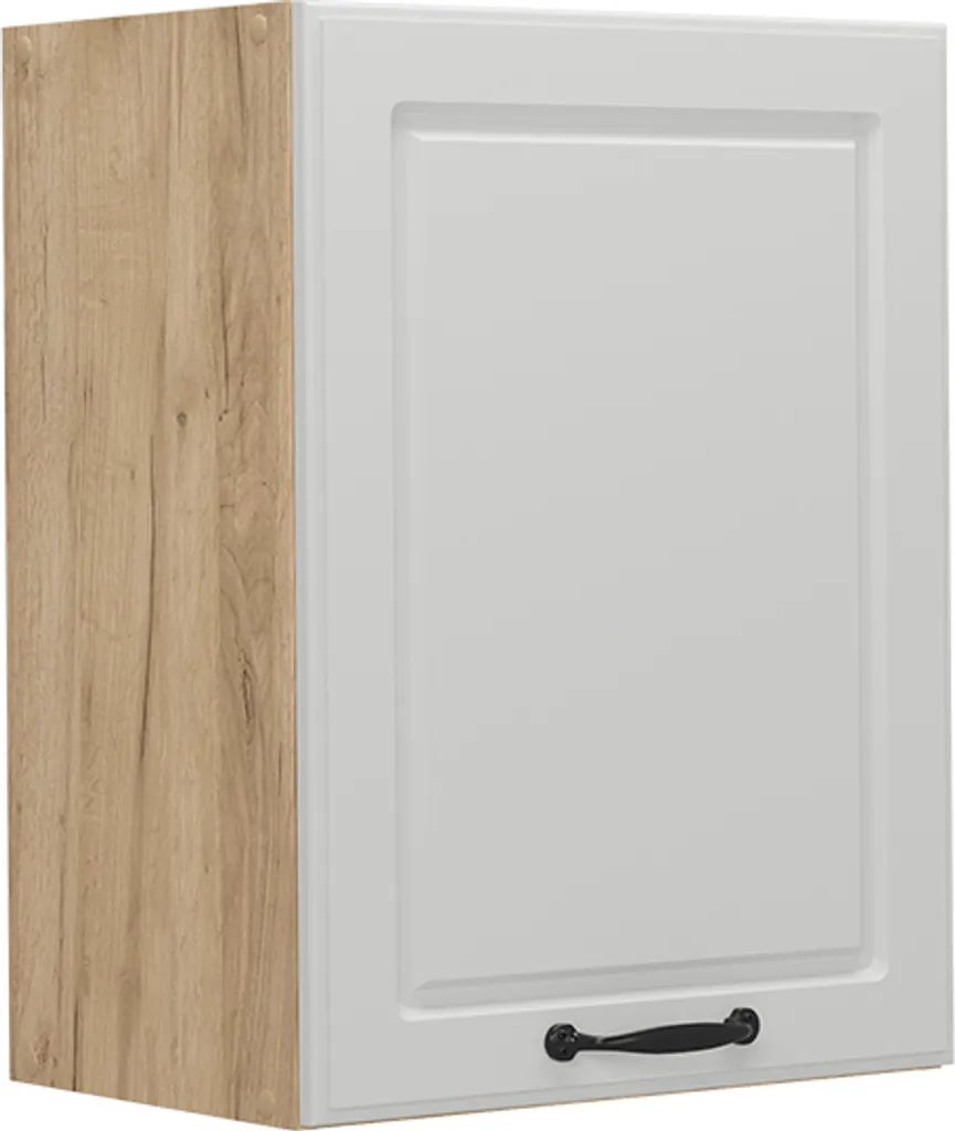 Rangement mural cuisine compact 45cm Vicco R-Line Blanc campagne mat