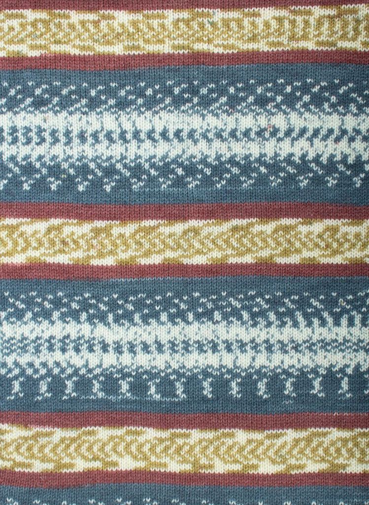 Pro Lana Fjord 100g 93 oxidrot-senf-jeans-weiß