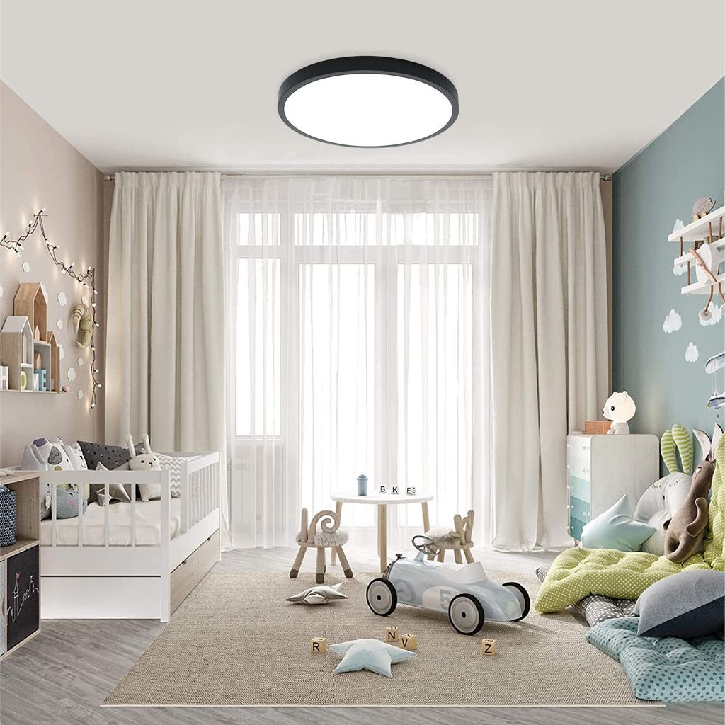 Ściemnialna lampa sufitowa, lampa sufitowa LED WIFI RGB do Zdjęcie produktu 8