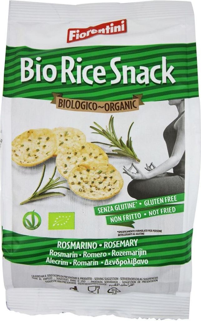 GLUTENFREIE -REISRINGE MIT ROSMARIN 40 g – FIORENTINI Produktbild 