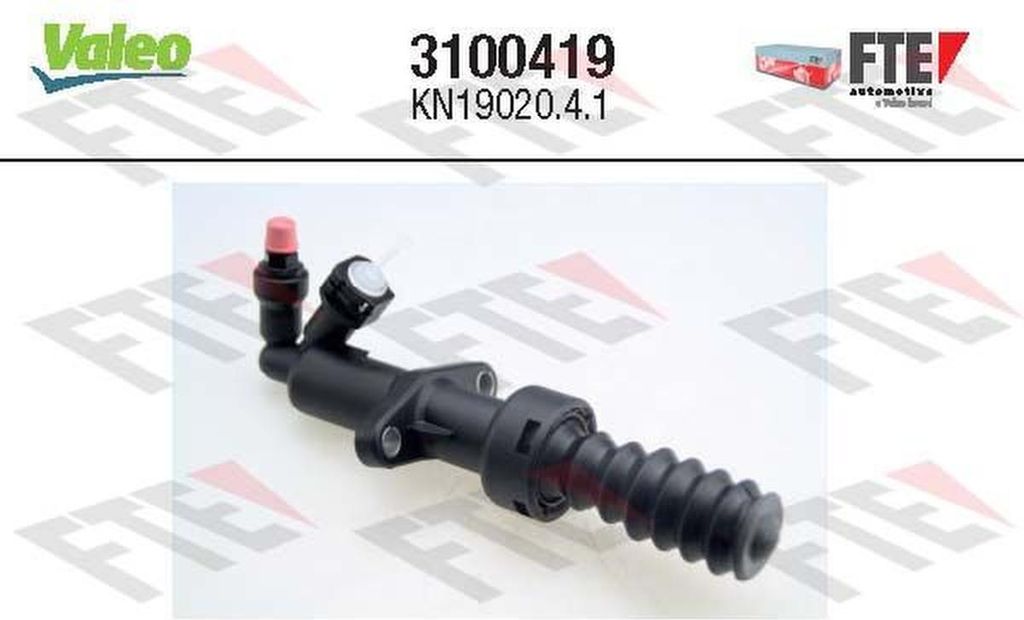 VALEO 3100419 Kupplungsnehmerzylinder passend für PEUGEOT PARTNER Tepee 308 SW I (4E, 4H) 5008 (0U, 0E) 308 I Schrägheck (4A, 4C) 407 SW (6E) 3008