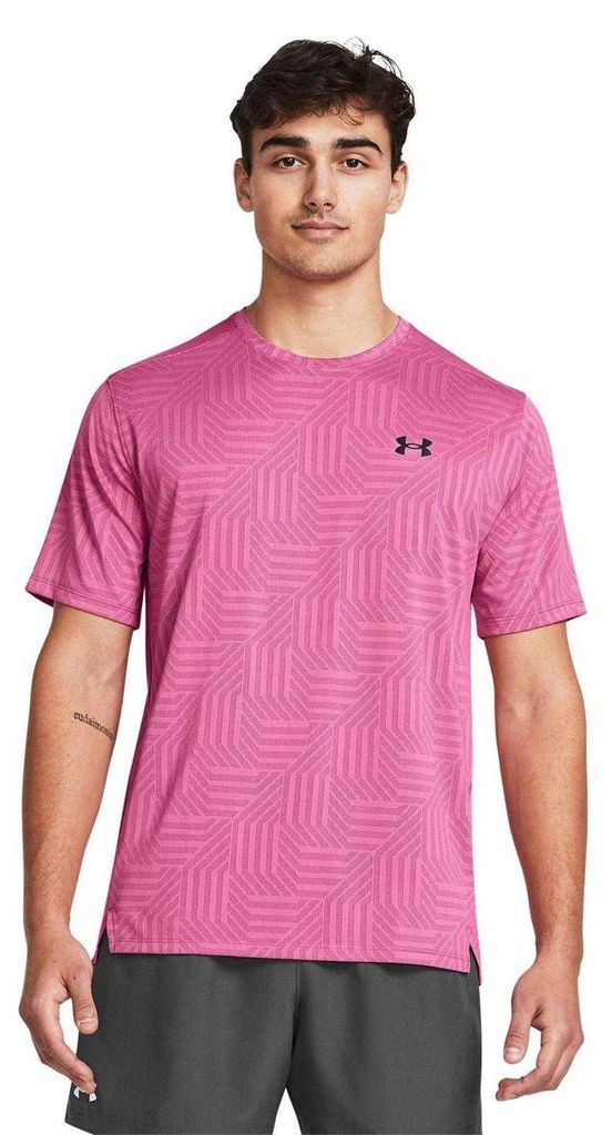 Under Armour - "Geotessa" T-Shirt für Herren GT17540 (M) (Pink)