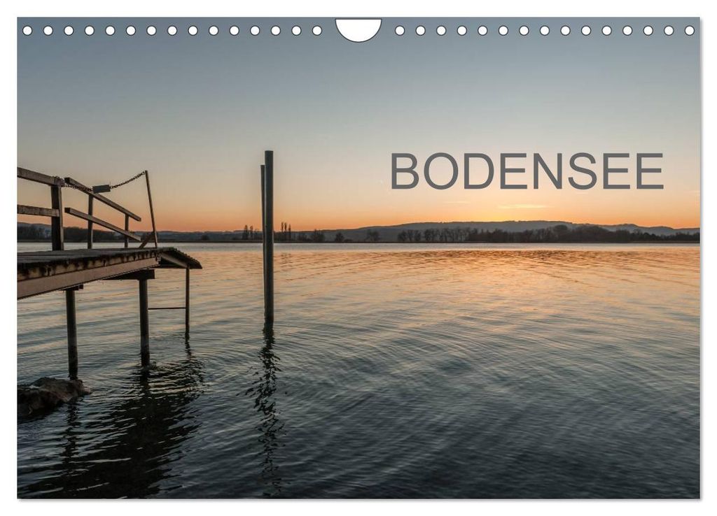 BODENSEE (Wandkalender 2027 DIN A4 quer), CALVENDO Monatskalender