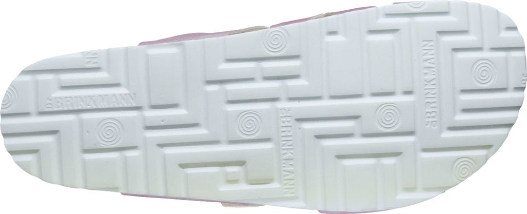 Dr. Brinkmann Damen Pantolette besonderes Riemendesign Schnallen, Größe:42 EU, Farbe:Lila