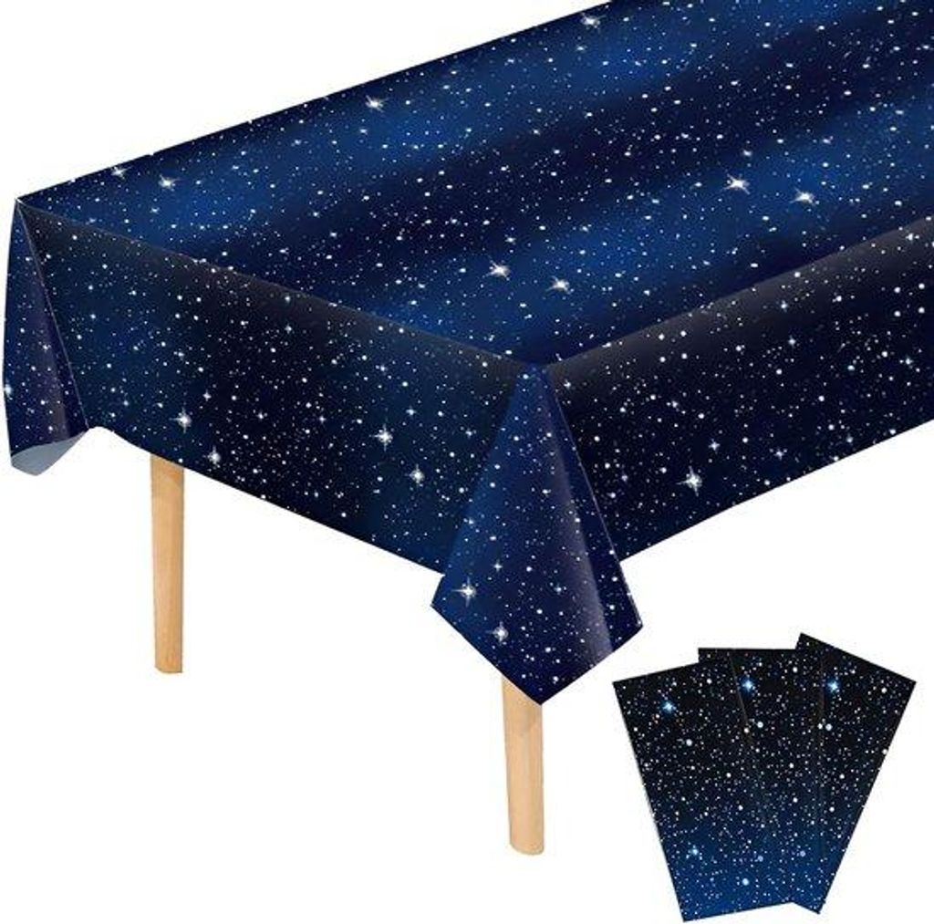 Set aus 3 Party-Tischdecken,137x274 cm, Party-Tischdecken