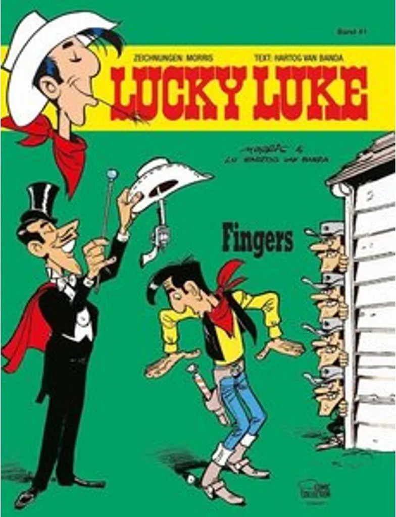 BD Lucky Luke Tome 41 Fingers : L'Aventure culte avec Fingers