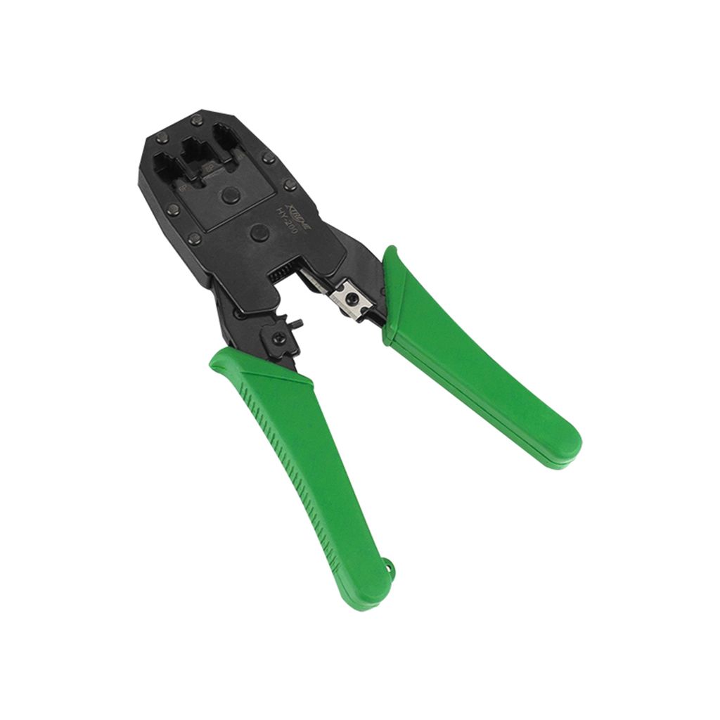 Xtreme HY-200 RJ11, RJ12, RJ45 Steckercrimpzange mit Cutter