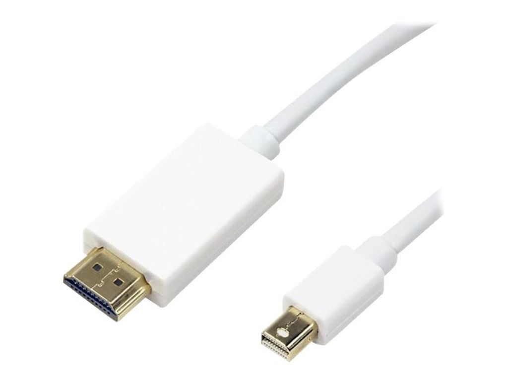 Techly MiniDisplay Port auf HDMI, weiss, 2m