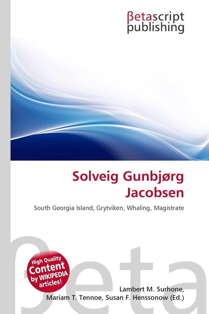 Solveig Gunbjørg Jacobsen