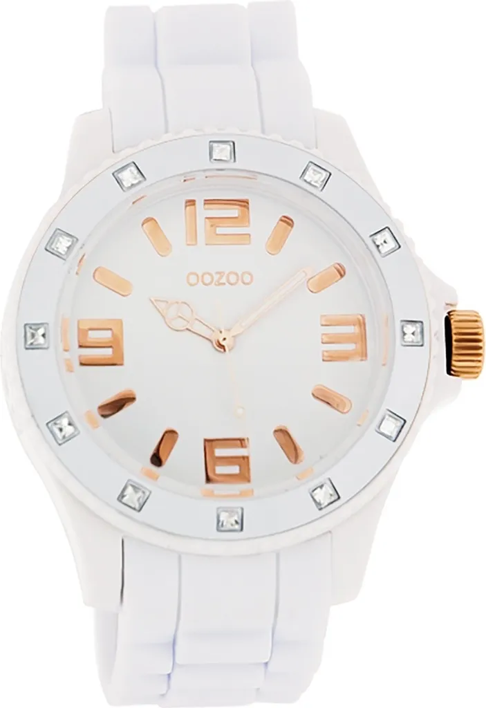 Orologio Oozoo Vintage UOC4357A Silicone Bianco - Trend 2026