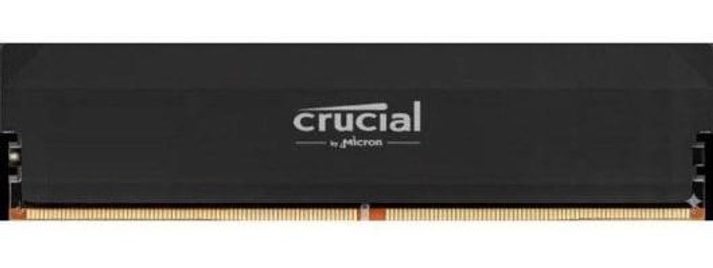Crucial PRO RAM-Modul 16 GB (1 × 16 GB) DDR5 6000 MHz CL36 AMD EXPO Intel XMP Schwarz