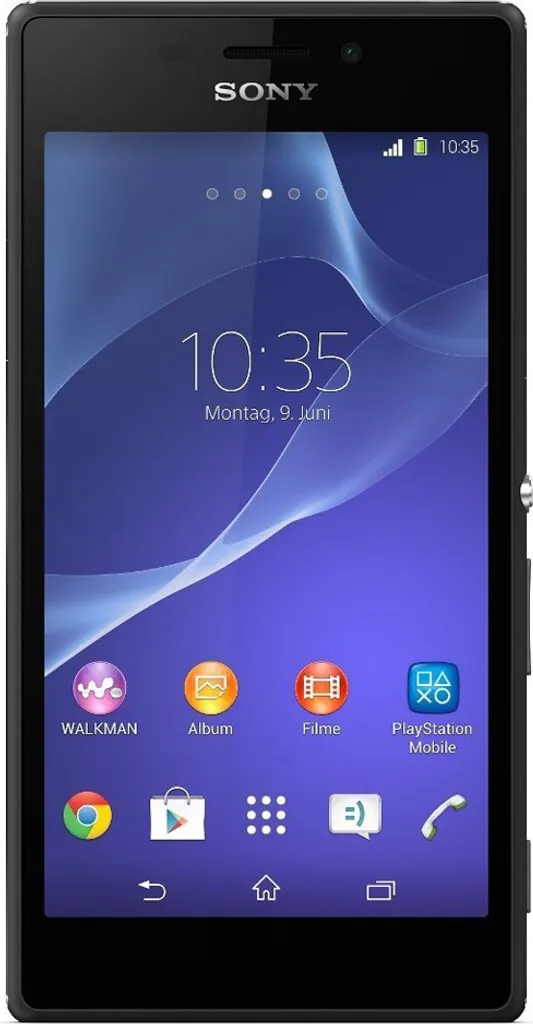 Sony Xperia M4 Aqua 8GB Noir Étanche - 4G Octa-Core Appareil Photo