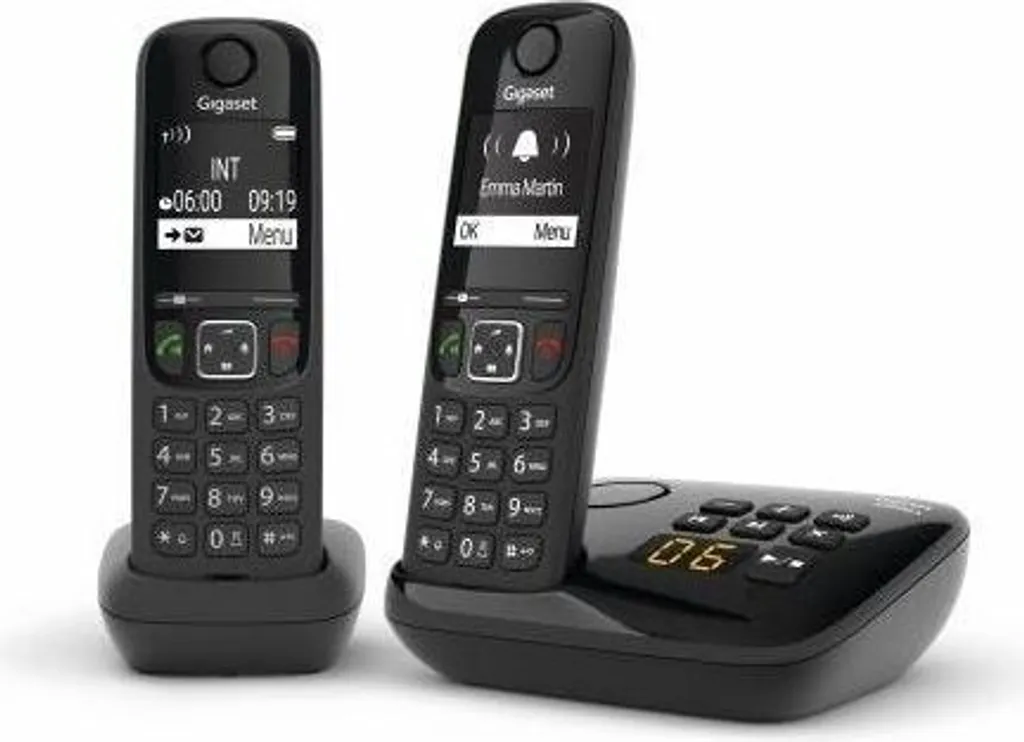 Ne Manquez Plus d'Appels avec le Téléphone Gigaset AS690A Duo et Répondeur