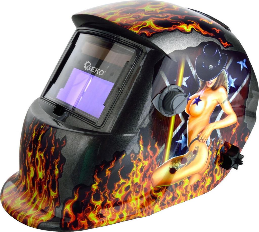 GEKO Svářečská kukla samostmívací Profi Flame G01877 Obrázek produktu 