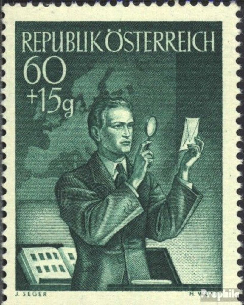 Briefmarken Österreich 1950 Mi 957 (kompl.Ausg.) postfrisch Tag d. Briefmarke
