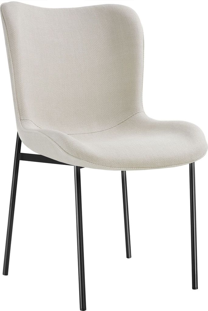 tectake® Polsterstuhl Tessa ergonomische Form mit hoher Produktbild 