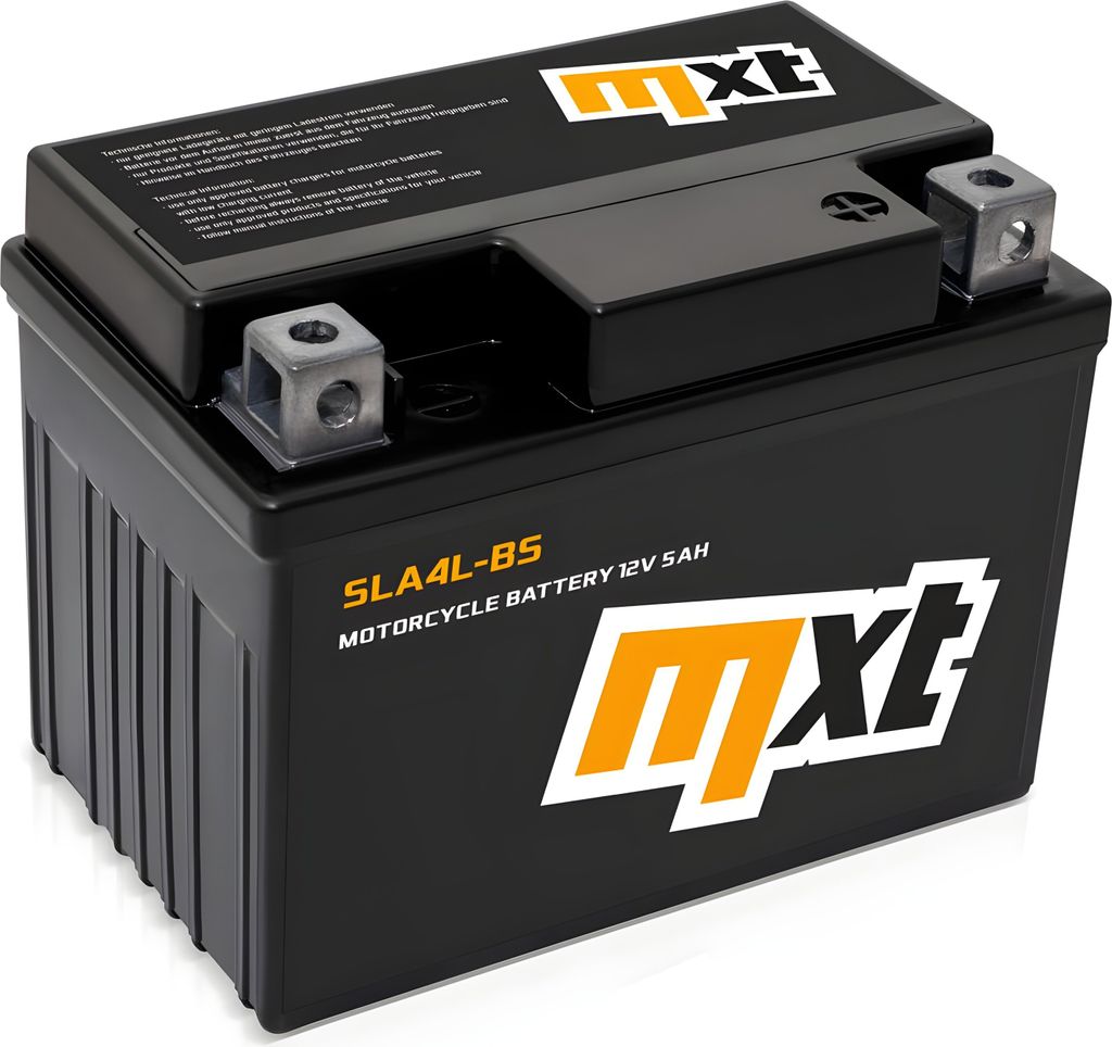MXT Rollerbatterie 12 V 5 Ah SLA4L-BS Gel-Batterie Produktbild 