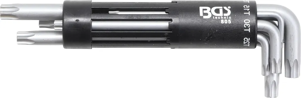 Kit BGS 805 Chiavi Torx Forate Extra Lunghe - Passione Meccanica S2