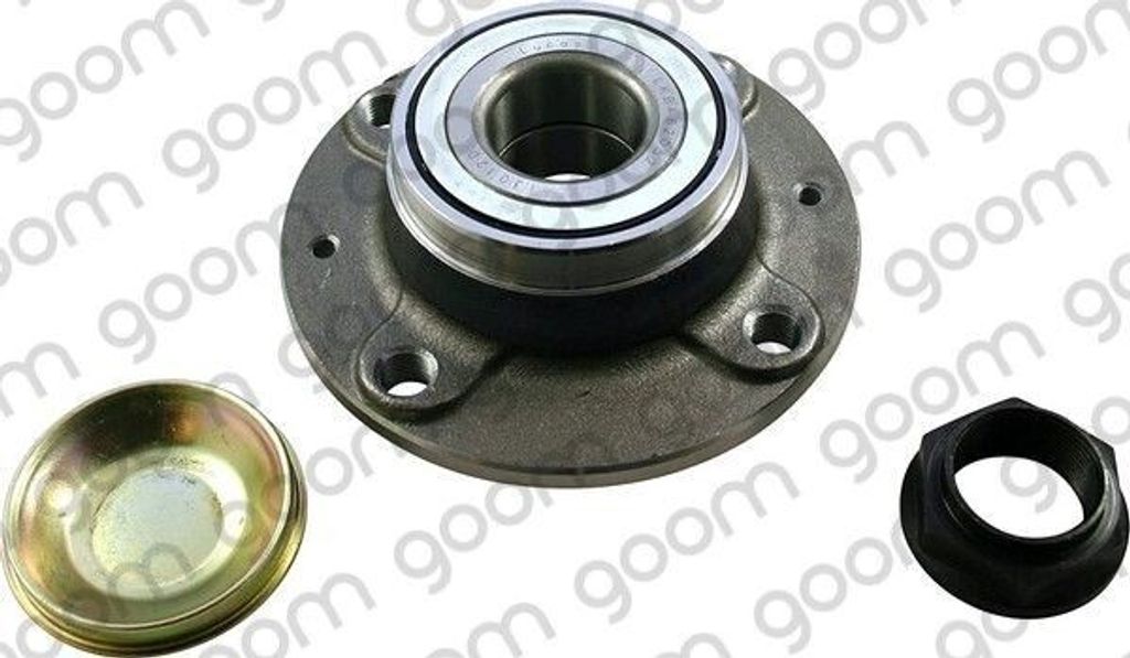 GOOM WBH-0061 Radnabe Hinten Links Hinten Rechts passend für PEUGEOT PARTNER Combispace (5F)