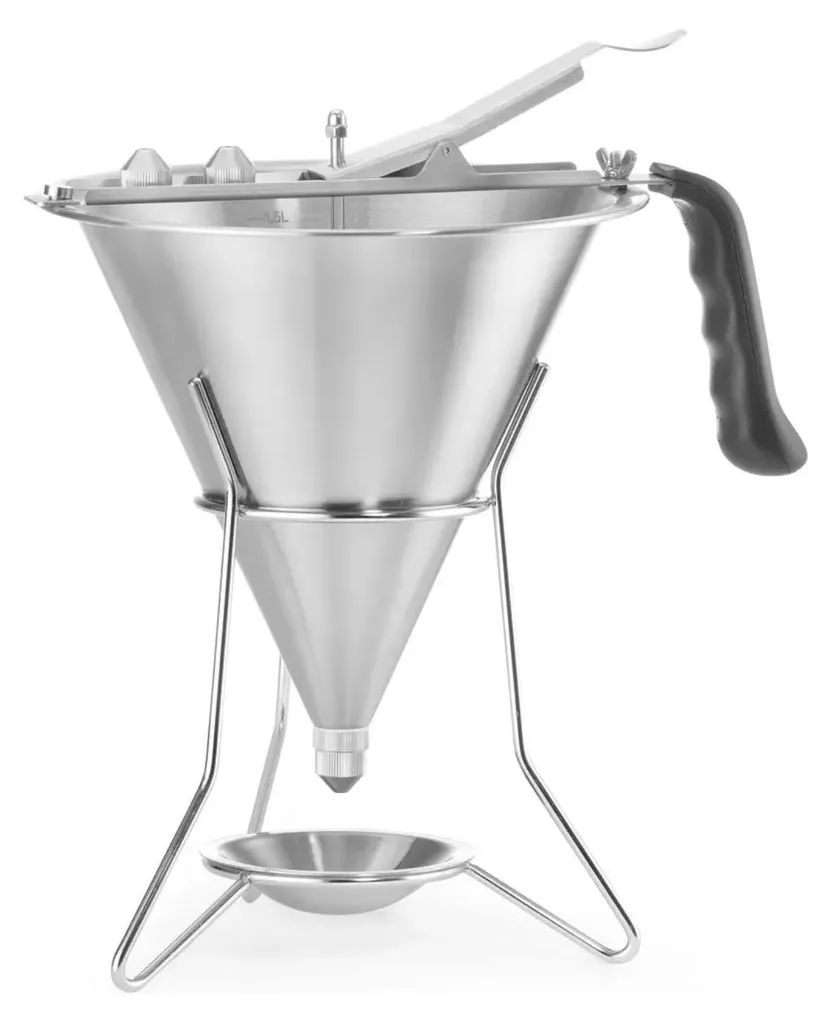 Entonnoir à fondant inox HENDI 1,5L : stop aux coulures en pâtisserie