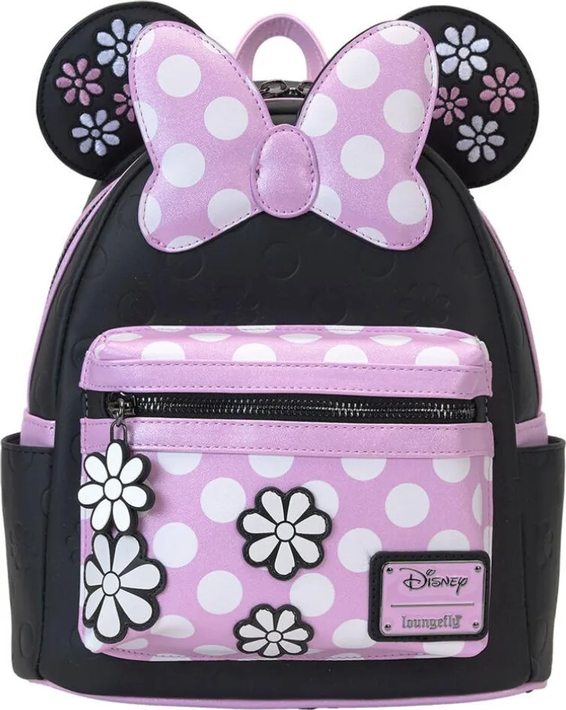 Sac à Dos Disney Minnie Robuste et Élégant Floral Rock the Dots Pro