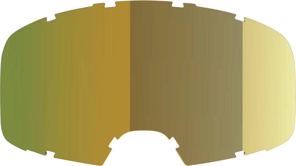 iXS Ersatzglas Single Mirror Lens Anti-Fog, gold