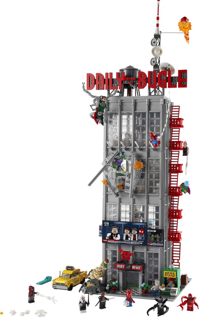LEGO Marvel Spider-Man Daily Bugle Zeitungsredaktion, Produktbild 