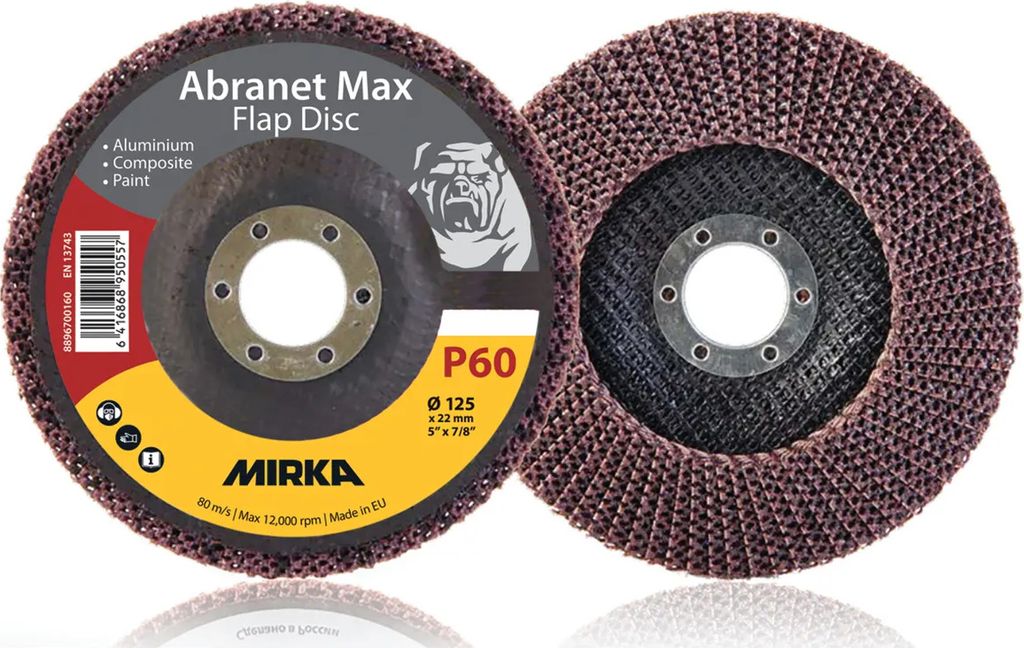 Mirka Abranet Scheiben Max Mini Flap disc Quick Lock Ø 50 mm P120