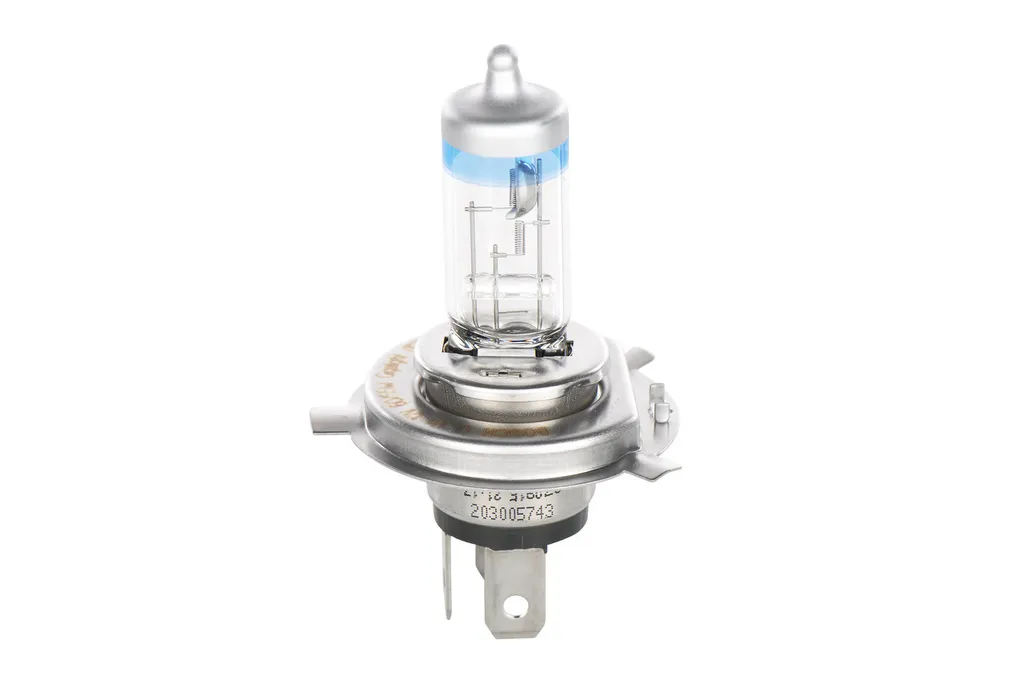 2x BOSCH H4 Ampoules Halogènes 12V 60/55W P43t (1 987 301 425) - Paire