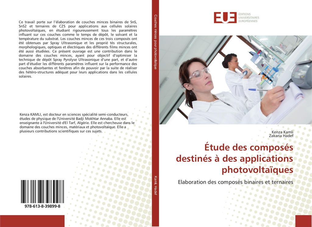 Étude des composés destinés à des applications photovoltaïques