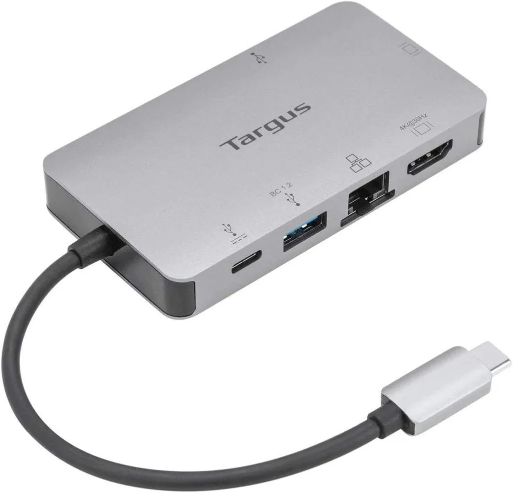 Hub USB-C Multidiffusion Targus DOCK419 avec Port Ethernet Gigabit RJ45