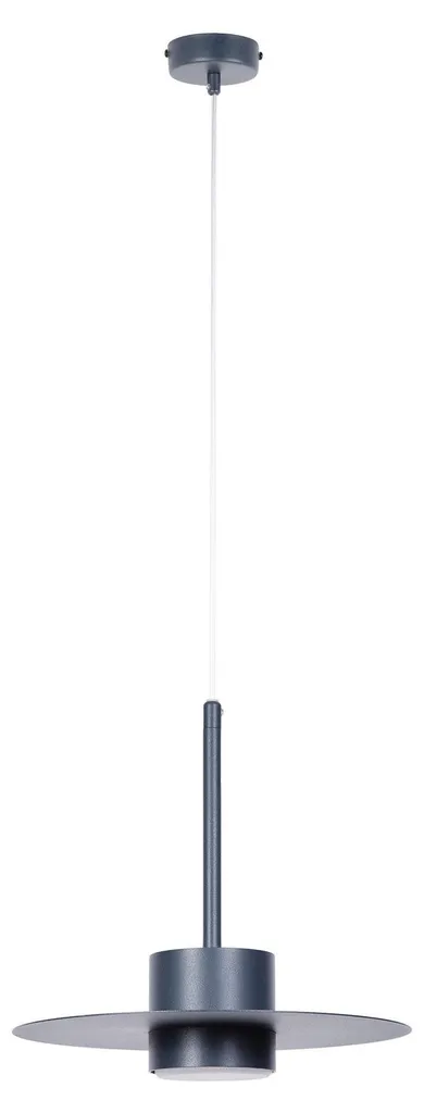 Lustre Suspension Design en Métal Anthracite Modèle CHARLIE 150 cm