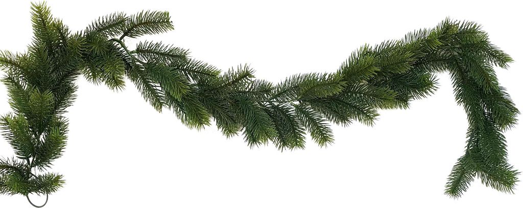 Tannengirlande L 120 cm - 80 Zweige Weihnachtsgirlande Produktbild 