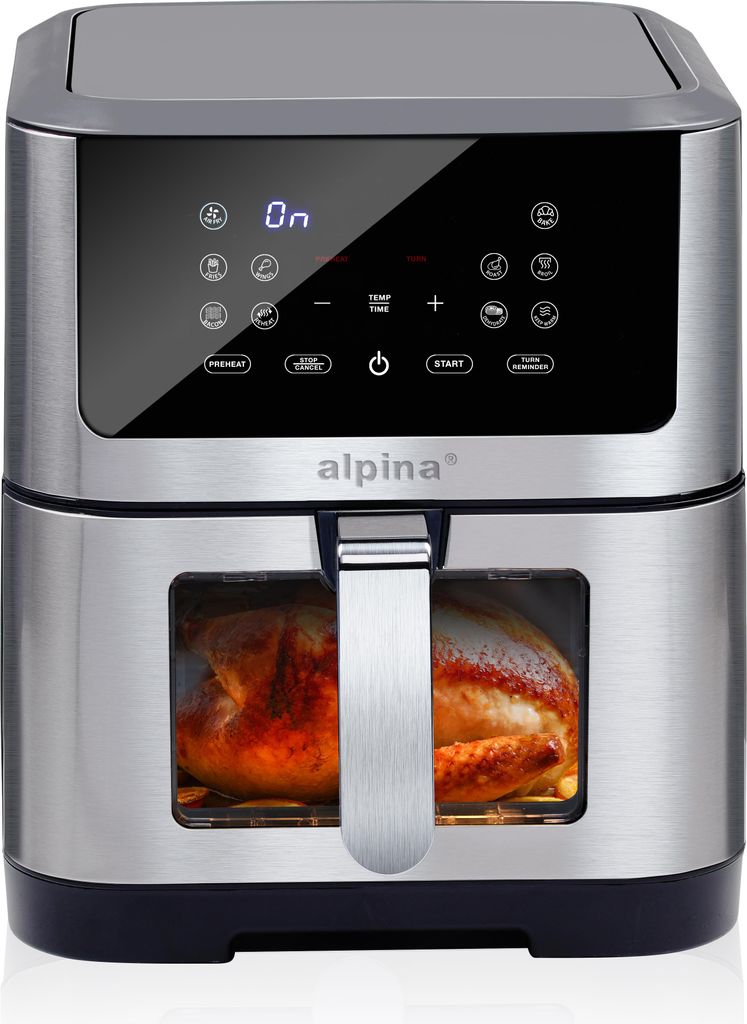 alpina Heißluftfritteuse XXL - Airfryer für 4 bis 6 Produktbild 