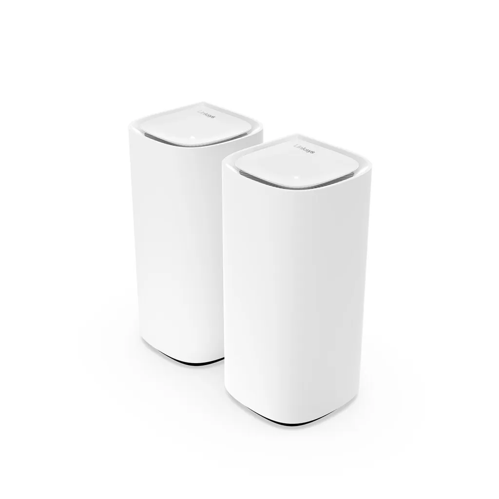 Linksys Velop MX6200 WiFi 6E AXE5400 Pack de 2 Bornes Mesh Tri-Bande