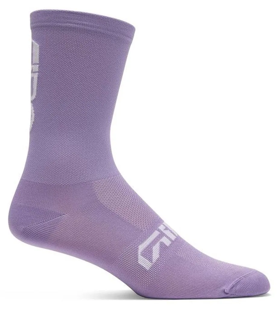 Chaussettes Cycliste Respirantes Giro Comp Racer High Rise Violet