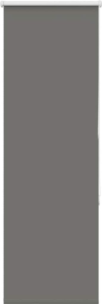 Verdunkelungsrollo Grau 45x130 cm Stoffbreite 40,7 cm Polyester