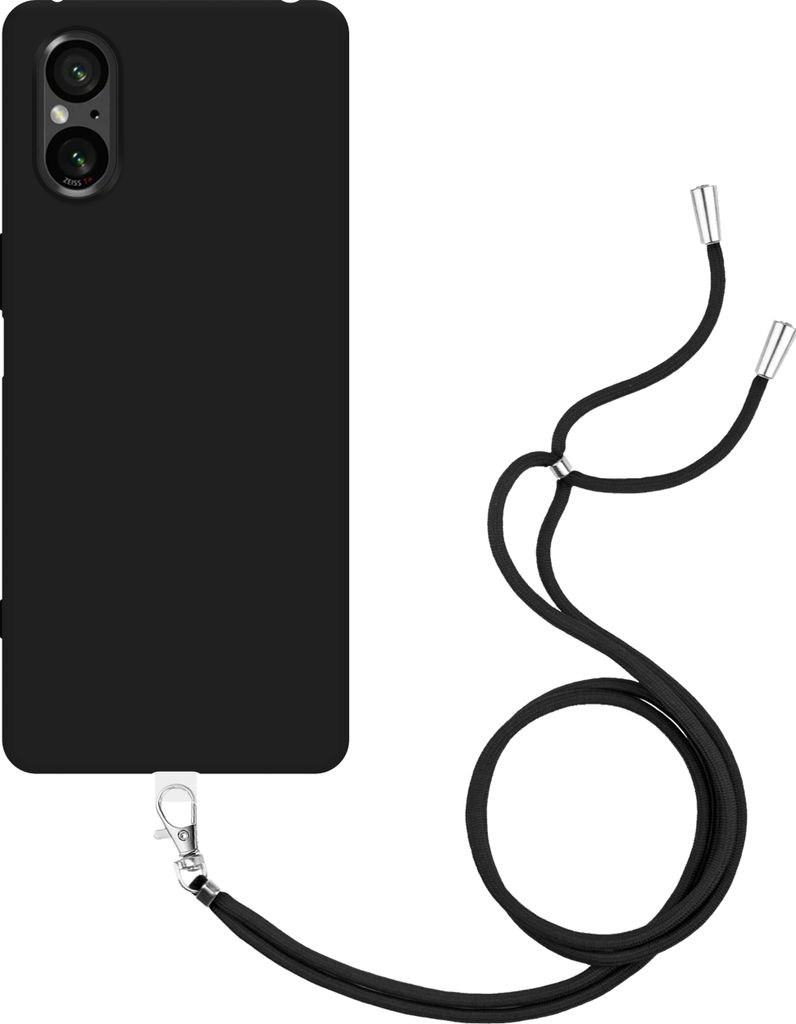 Hülle Sony Xperia 5 V Schutzhülle - Cazy - Schwarz