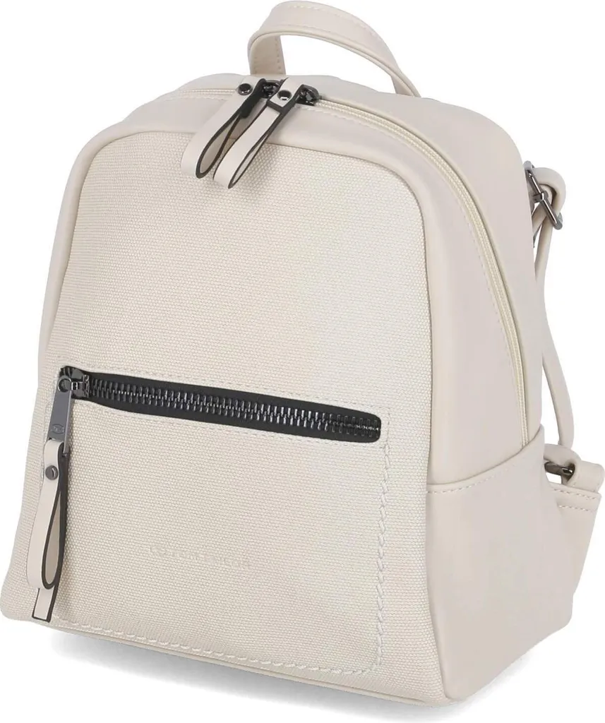 Sac de ville femme Tamara Tom Tailor beige format daypack tendance
