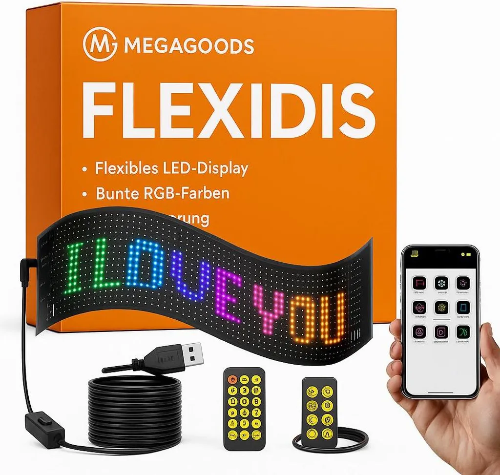Écran matriciel LED pour animation vitre arrière et communication