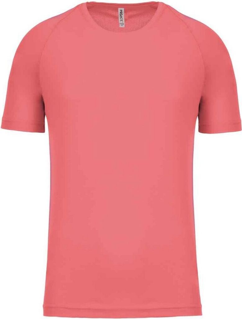 Proact - "Performance" T-Shirt für Herren kurzärmlig PC6136 (XXL) (Sportliches Korallenrot)