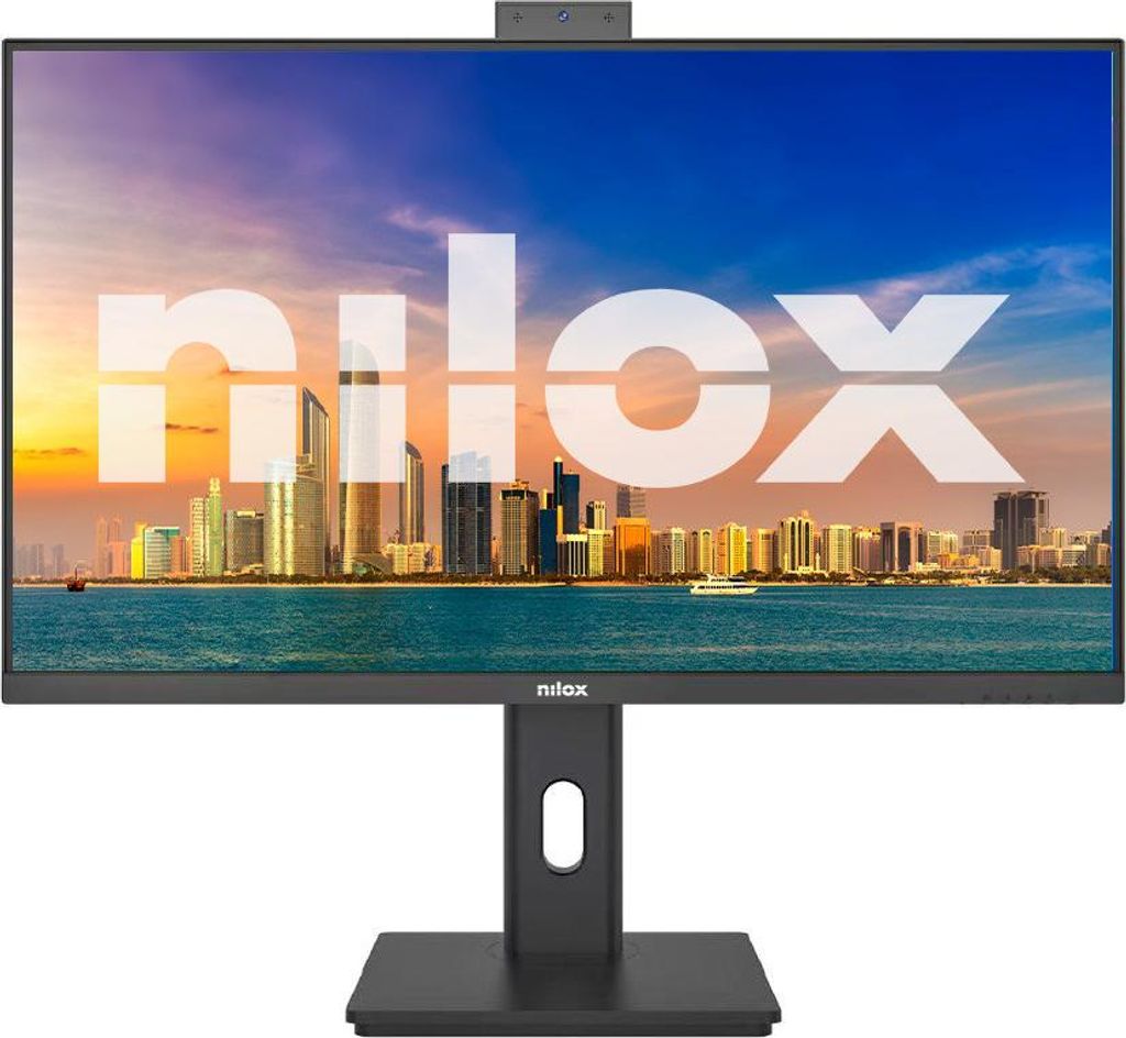 Nilox Monitor PC 24" Full HD IPS 120Hz 4ms Webcam Integrata Nero