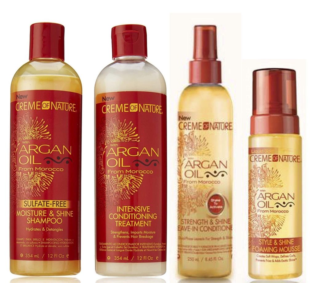 Argan Olie Haarverzorgingsset voor Glanzend Haar Productafbeelding 