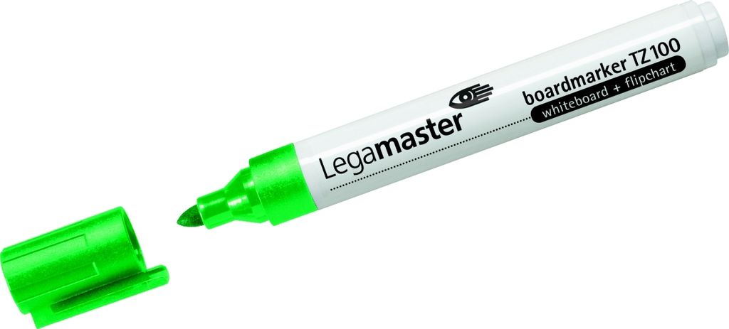 Legamaster - Filt Stelch Legamaster TZ100 Whiteboard 2mm Grün | 1 Stück | 10 Stück